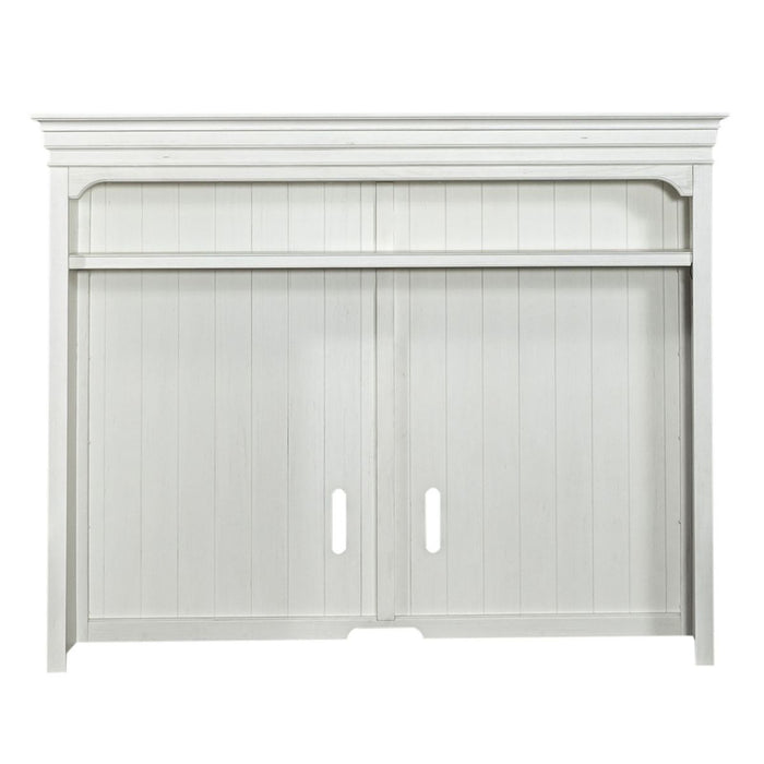Liberty Allyson Park Entertainment Hutch in Wirebrushed White image