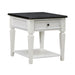 Allyson Park Drawer End Table in Wirebrushed White image