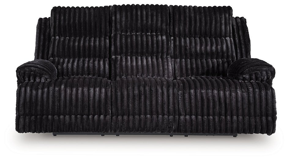 Rhine Falls Power Reclining Sofa with Drop Down Table