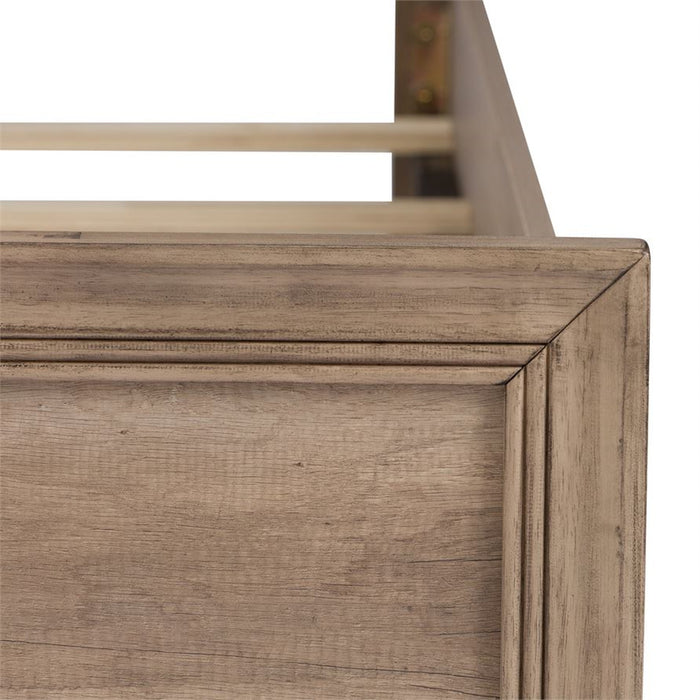 Liberty Furniture Sun Valley Full Upholstered Bed in Sandstone