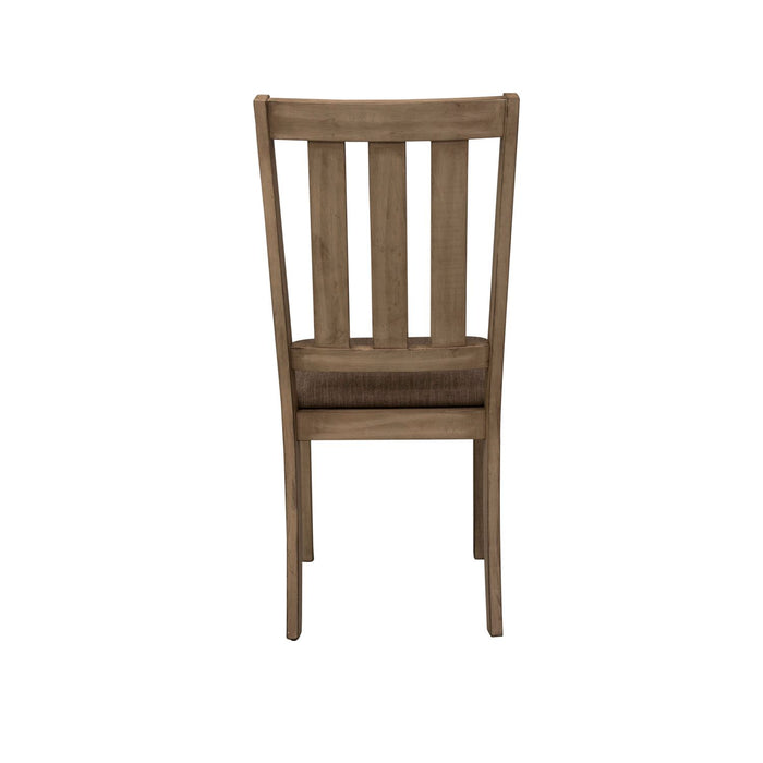 Sun Valley Slat Back Side Chair in Sandstone (RTA)