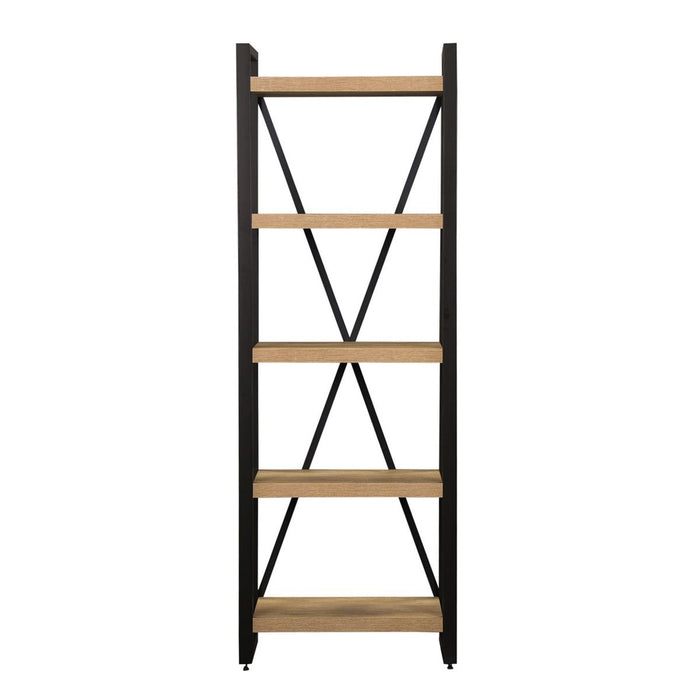 Liberty Furniture Sun Valley Tall Pier Unit with Faux Metal in Sandstone image