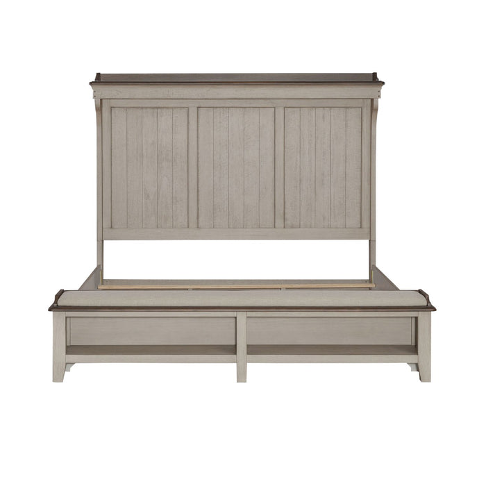 Ivy Hollow King Mantle Storage Bed