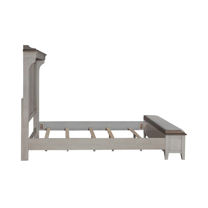 Ivy Hollow King Mantle Storage Bed