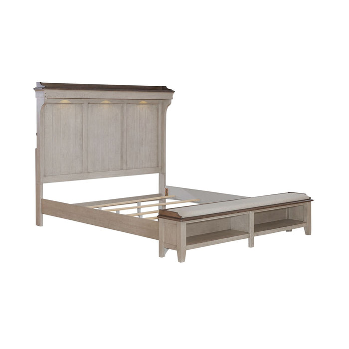 Ivy Hollow King Mantle Storage Bed