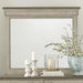 Liberty Furniture Ivy Hollow Landscape Mirror in Weathered Linen image