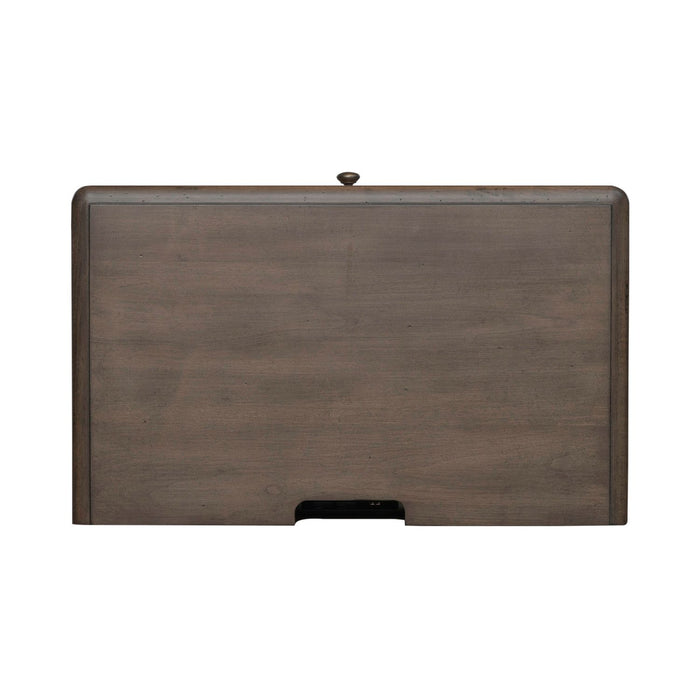 Ivy Hollow 3 Drawer Nightstand w/ Charging Station in Weathered Linen