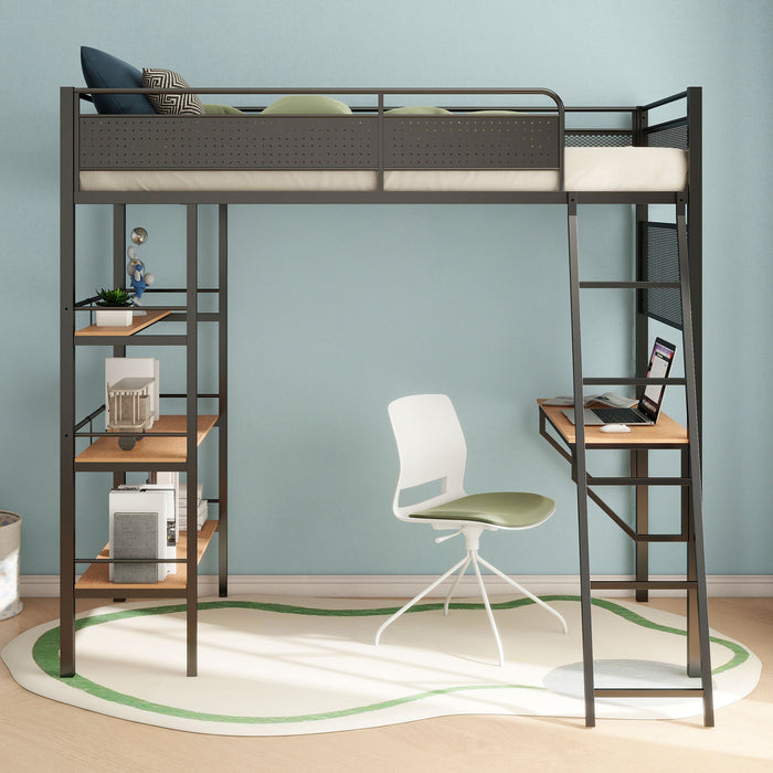 Campus Workstation Loft Bed