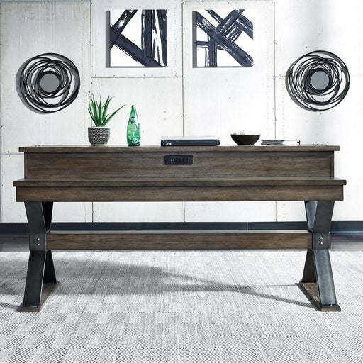 Sonoma Road Console Bar Table in Weathered Beaten Bark image
