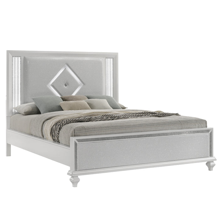 STARDUST California King WK SIDE RAILS-WHITE