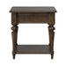 Arden Road Drawer End Table in Satin Cherry image