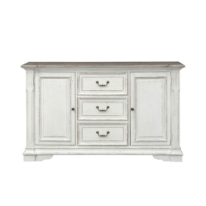 Abbey Park Buffet in Antique White image