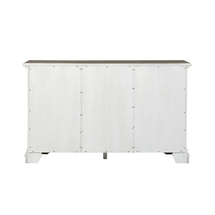 Abbey Park Buffet in Antique White image