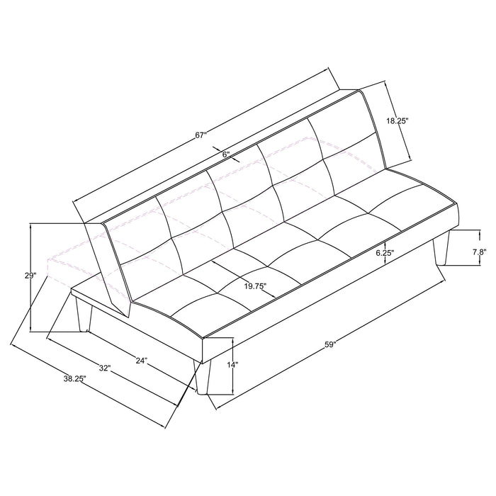 Katrina Convertible Sofa Bed