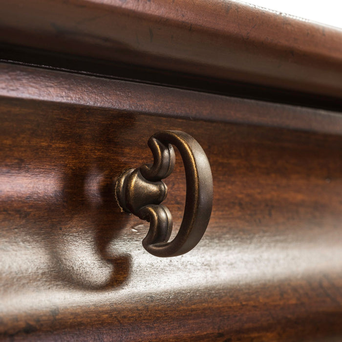 Rustic Traditions 3 Drawer Nightstand in Rustic Cherry image