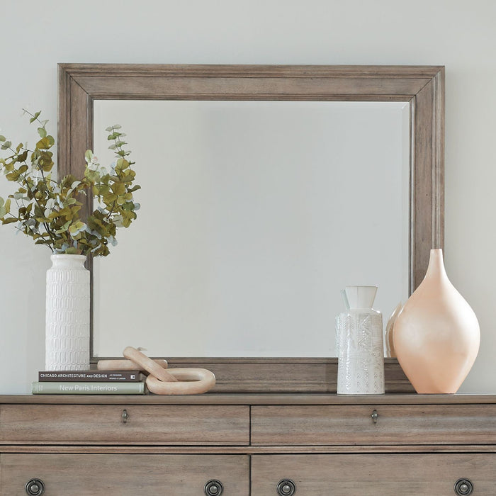 Rustic Traditions Landscape Mirror image