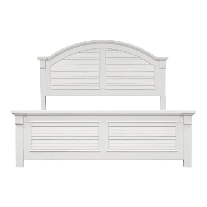 Summer House I Queen Panel Bed, Dresser & Mirror, Chest, Night Stand