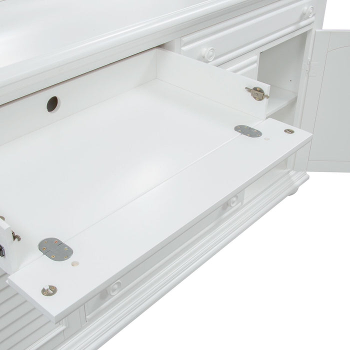 Summer House 5 Drawer Dresser in Oyster White