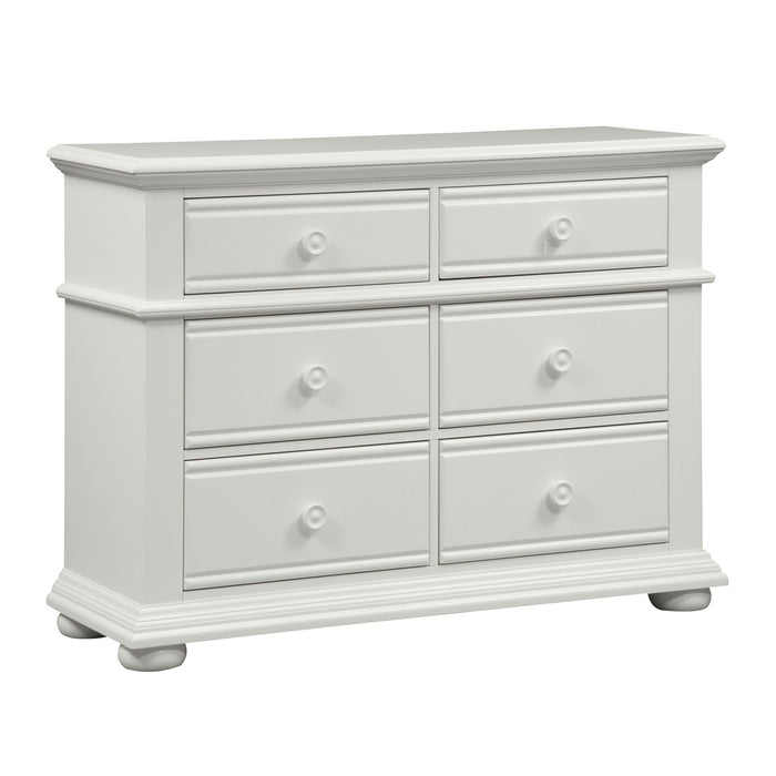 Summer House Media Chest in Oyster White