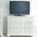 Summer House Media Chest in Oyster White image