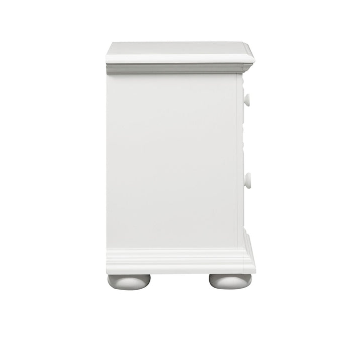 Summer House 2 Drawer Nightstand in Oyster White