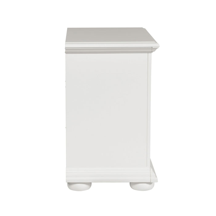 Summer House 1 Drawer Nightstand in Oyster White