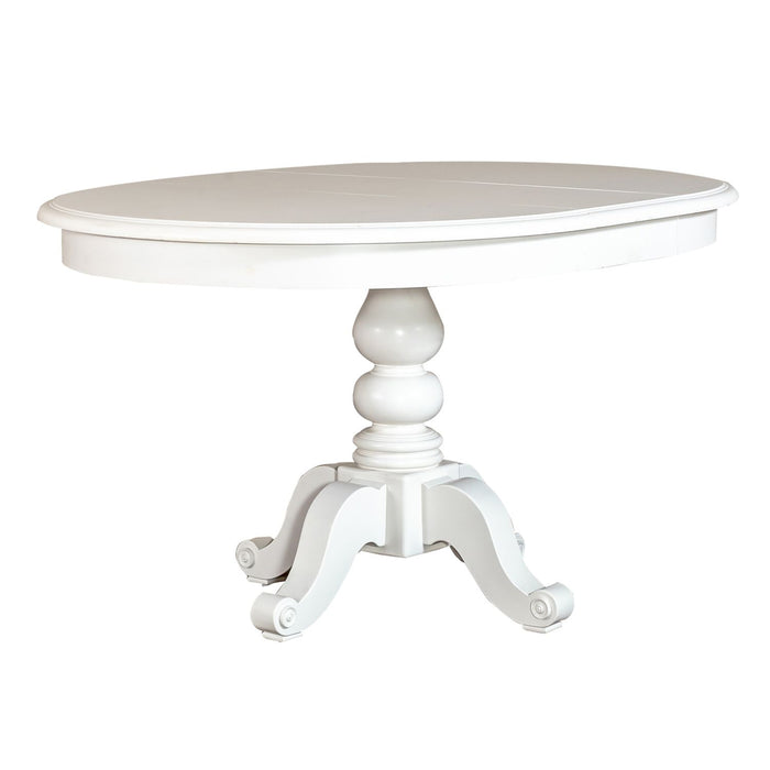 Summer House 5 Piece Pedestal Table Set