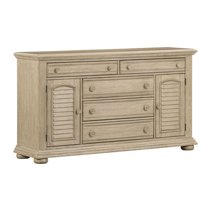 Summer House 2 Door 5 Drawer Dresser