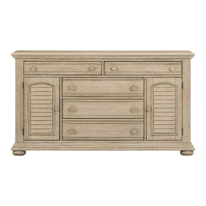 Summer House 2 Door 5 Drawer Dresser