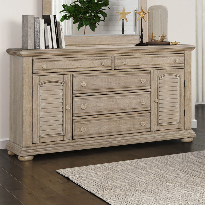 Summer House 2 Door 5 Drawer Dresser image