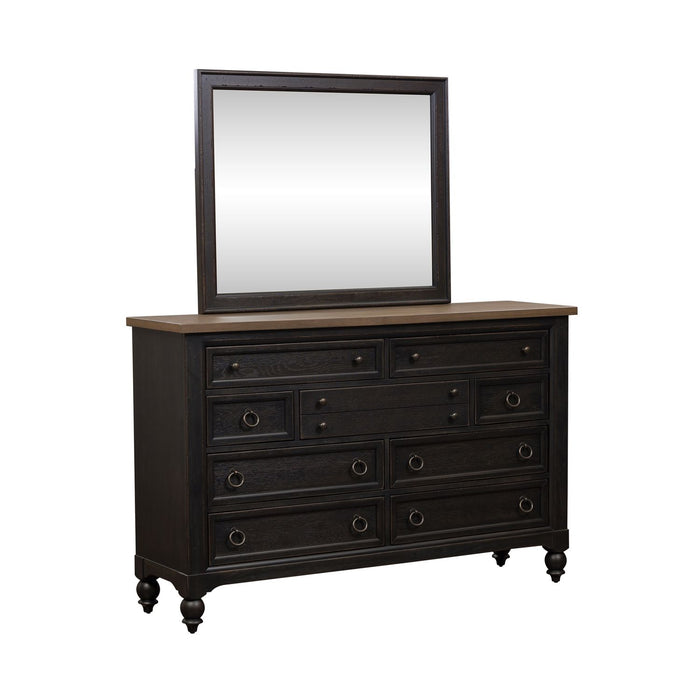 Americana Farmhouse Opt Dresser & Mirror