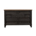 Americana Farmhouse 9 Drawer Dresser in Black image