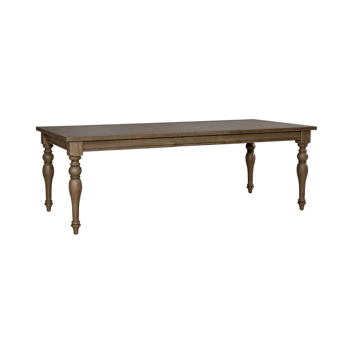 Americana Farmhouse 5 Piece Leg Table Set