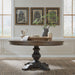 Americana Farmhouse Opt Pedestal Table image