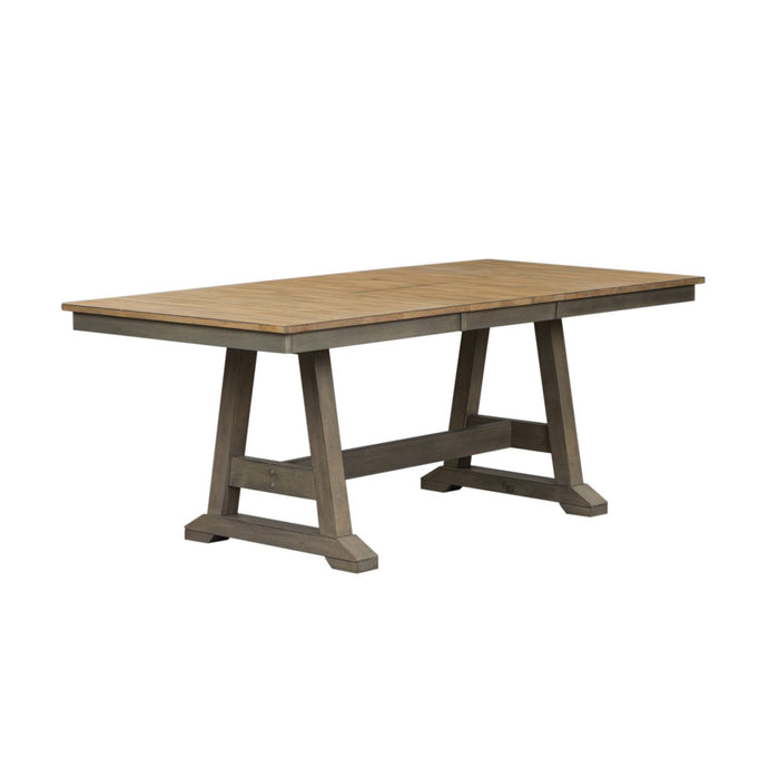 Lindsey Farm 6 Piece Trestle Table Set