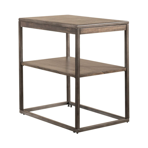 Jamestown Chair Side Table in Brown image