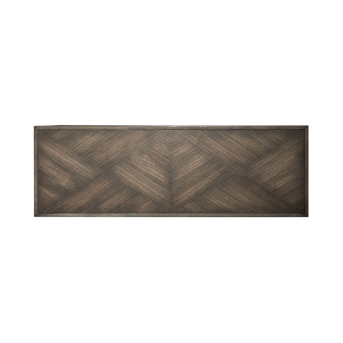 Jamestown Sofa Table in Brown image
