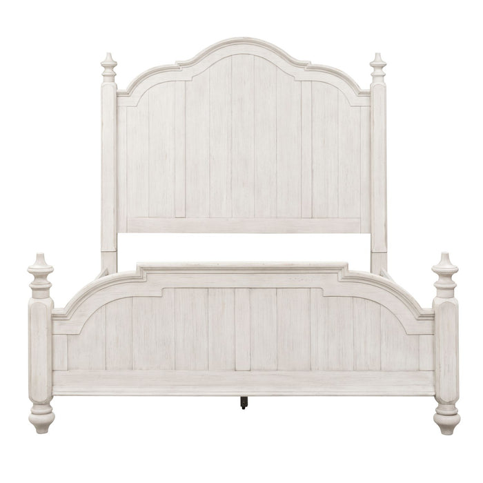 Farmhouse Reimagined Poster Bed, Dresser & Mirror, Night Stand image
