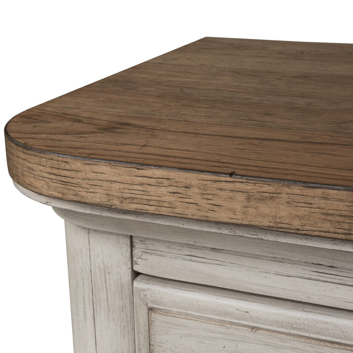 Farmhouse Reimagined Drawer Dresser in Antique White