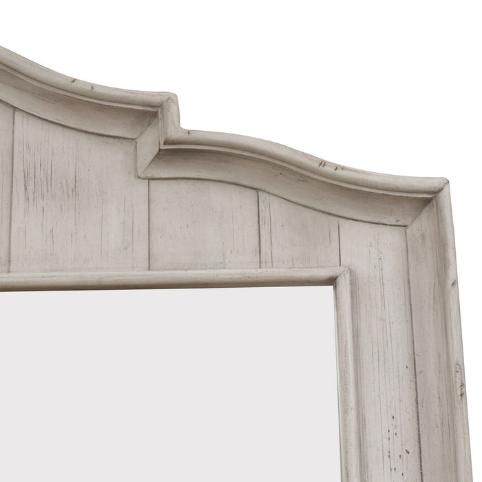 Farmhouse Reimagined Mirror in Antique White