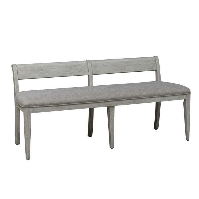 Farmhouse Reimagined Upholstered Bench (RTA) in Antique White