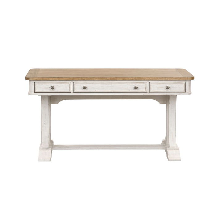 Farmhouse Reimagined Writing Desk in Antique White image