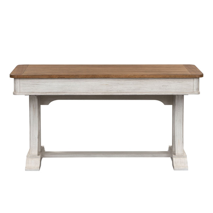 Farmhouse Reimagined Writing Desk in Antique White