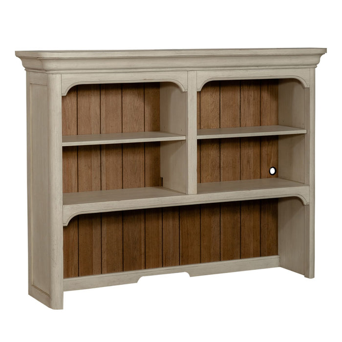 Farmhouse Reimagined Credenza Hutch in Antique White