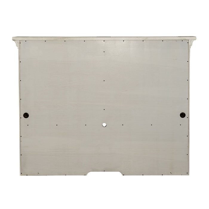 Farmhouse Reimagined Credenza Hutch in Antique White