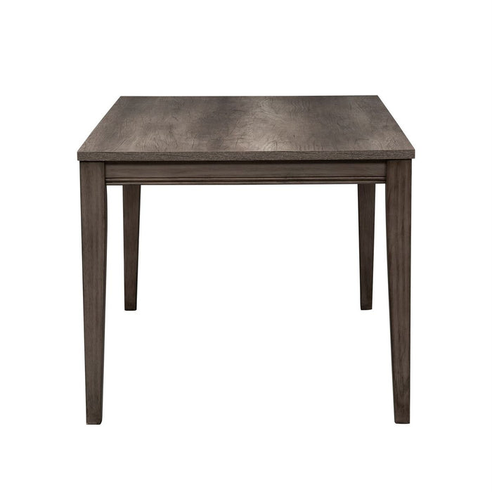 Liberty Furniture Tanners Creek Rectangular Leg Dining Table in Greystone