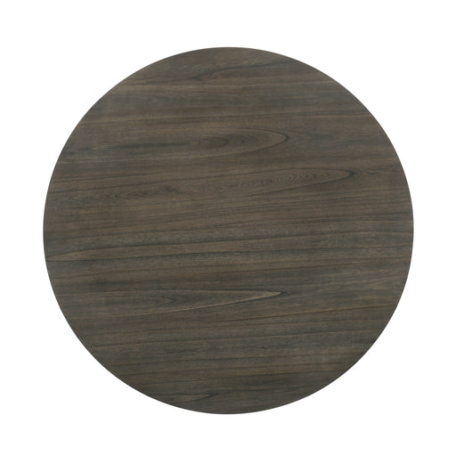 Maisie Round Table-White/Brown