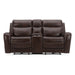 Blair Loveseat w/Console P2 & ZG in Cognac image
