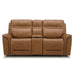 Cooper Loveseat w/Console P3 & ZG in Camel image
