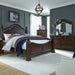 Messina Estates Queen Poster Bed, Dresser & Mirror, Chest image